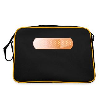 way of dressing think - Retro Bag - black/gold - Back