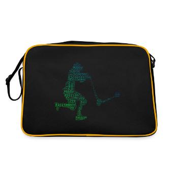 Scooter Stunt Tretroller Scooter Stunt Scooter - Retro Bag - black/gold - Back