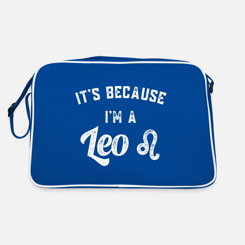Sternzeichen Löwe Retro Tasche