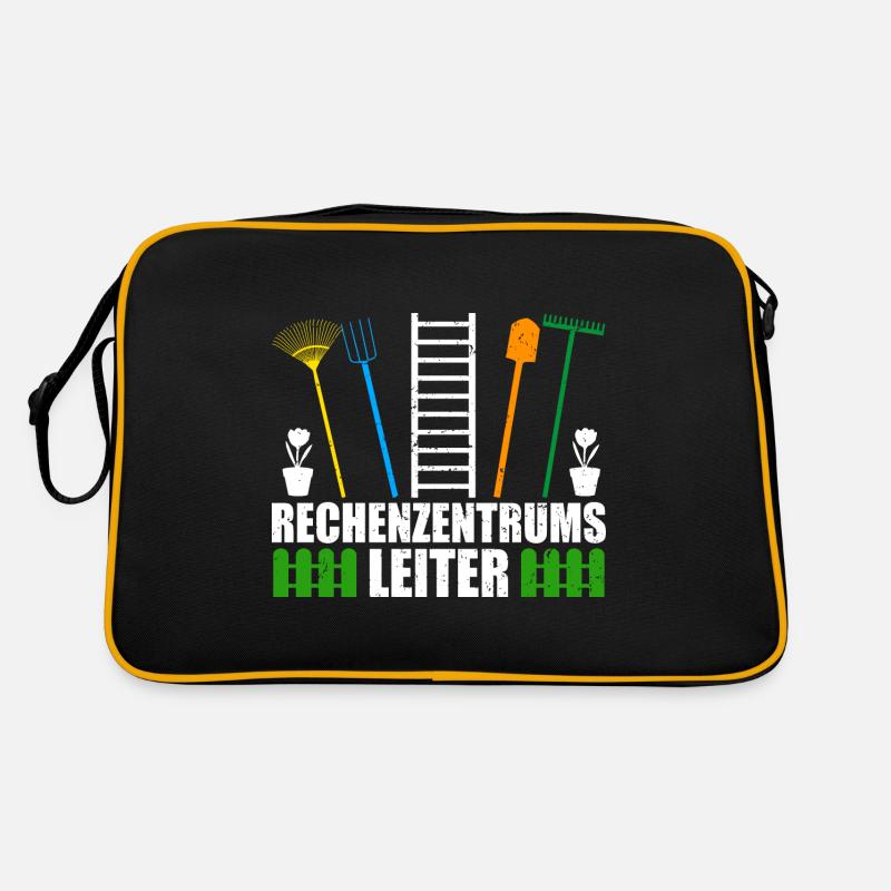 Rechenzentrumsleiter Rechen & Leiter Garten Retro Tasche