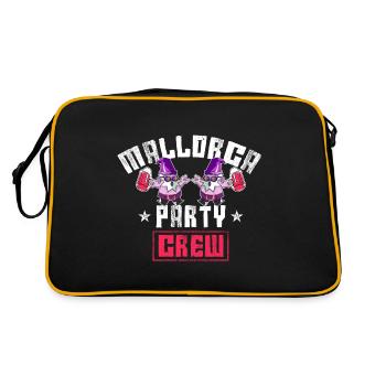 Équipage de fête de Majorque - Sac Retro - noir/or - Dos