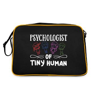 Psychologue scolaire Psychologie scolaire Psychologie - Sac Retro - noir/or - Dos