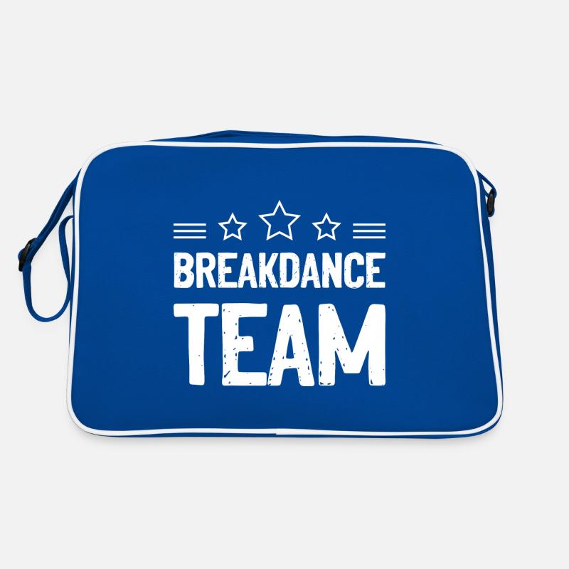 Équipe de breakdance Mannschaft Sac Retro