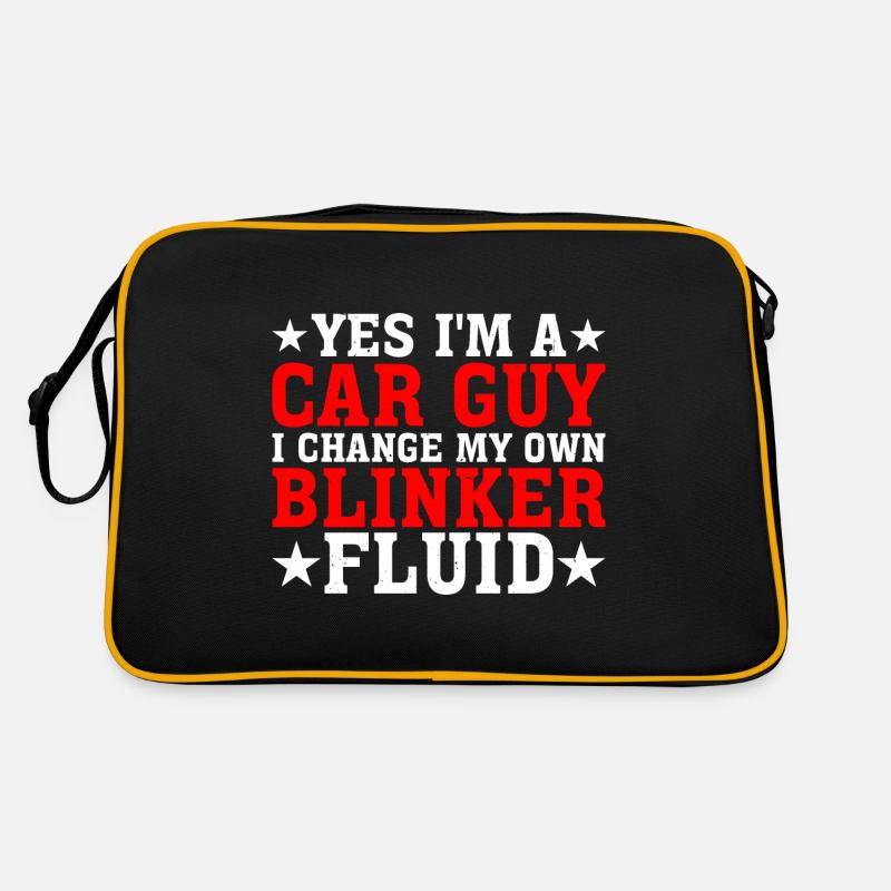 Yes I'm A Car Guy, I Change My Own Blinker Fluid 2 Retro Tasche