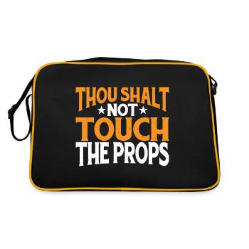Tu ne toucheras pas aux accessoires 3 - Sac Retro - noir/or - Dos