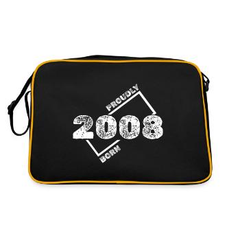 2008 2008 - Sac Retro - noir/or - Dos