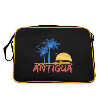 Antigua Beach - Retro Bag - black/gold - Back