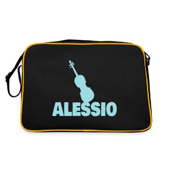 Viola Alessio - Sac Retro - noir/or - Dos