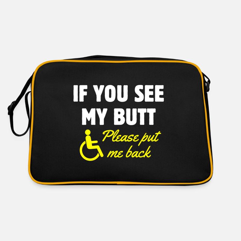 Fauteuil roulant Handicap Handicap Amputation Tr Sac Retro
