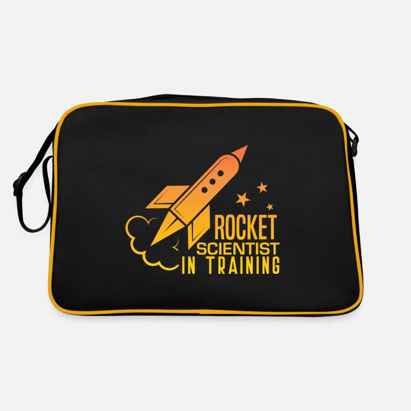 Future rocket scientist in training Trä Retro Bag