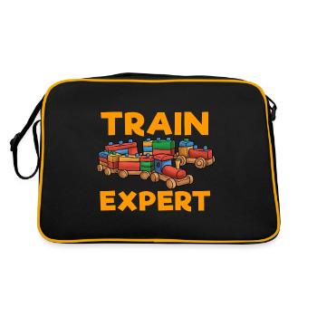 Train - Sac Retro - noir/or - Dos