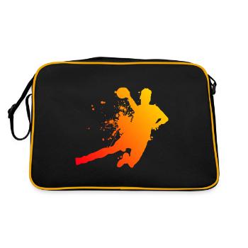 Handball Handball Handball Handball Hommes Handball - Sac Retro - noir/or - Dos