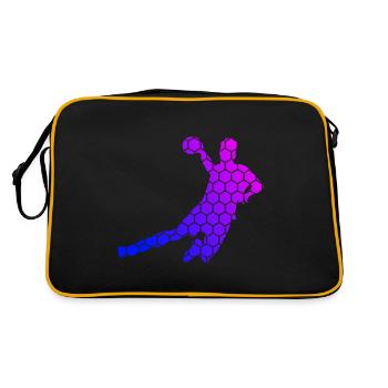 Handball Handball Men Handball Games - Retro Bag - black/gold - Back