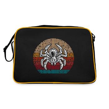 Spider Lover Spider Whisperer Arachnide Tarant - Retro Bag - black/gold - Back