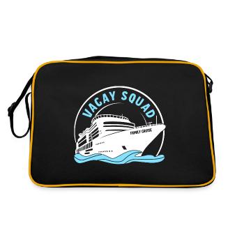 Vacay Squad Family Holidays - Retro Bag - black/gold - Back