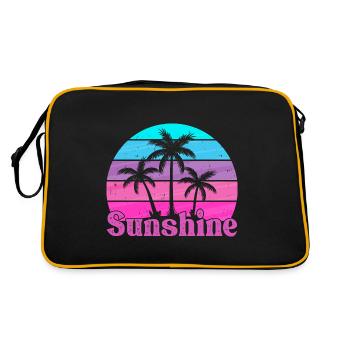 Rétro Soleil - Sac Retro - noir/or - Dos