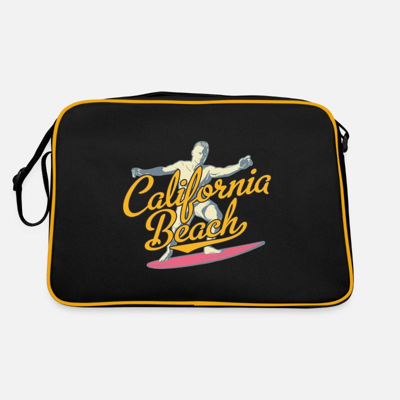 Surfen Retro Tasche