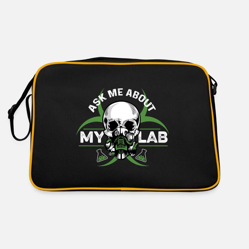 A propos de mon laboratoire Labortechniker Gift Sac Retro