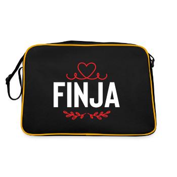 Jennifer - Sac Retro - noir/or - Dos