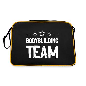 Équipe de musculation - Sac Retro - noir/or - Dos