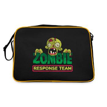 Zombie Lover Cosume for Funny Halloween - Retro Bag - black/gold - Back