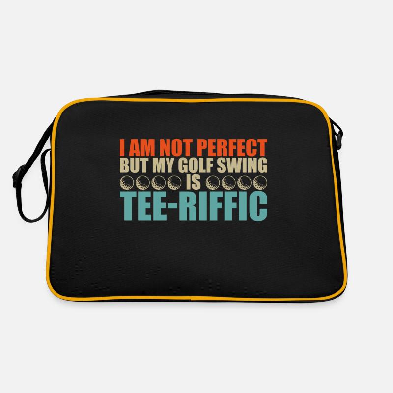 Golf Player Tee-Riffic Golf Swing Retro Tasche