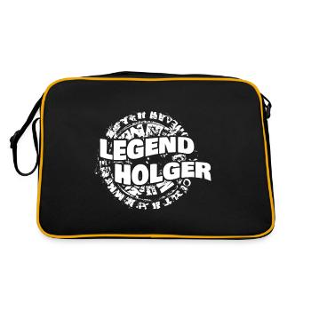 Mann, Holger - Sac Retro - noir/or - Dos