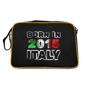 Born in 2015 - Retro Bag - black/gold - Back