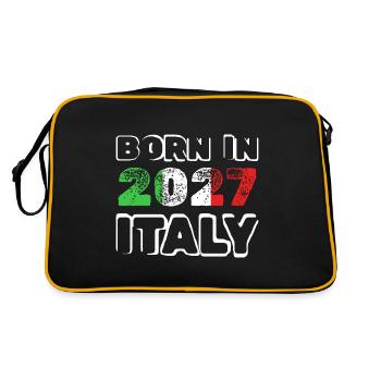 2027 - Sac Retro - noir/or - Dos