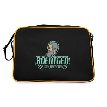 X-ray is my Homeboy - X-Ray - doctor - Retro Bag - black/gold - Back