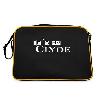 Partnerlook Bonnie &Clyde 2 (part2) Couple cadeau - Sac Retro - noir/or - Dos