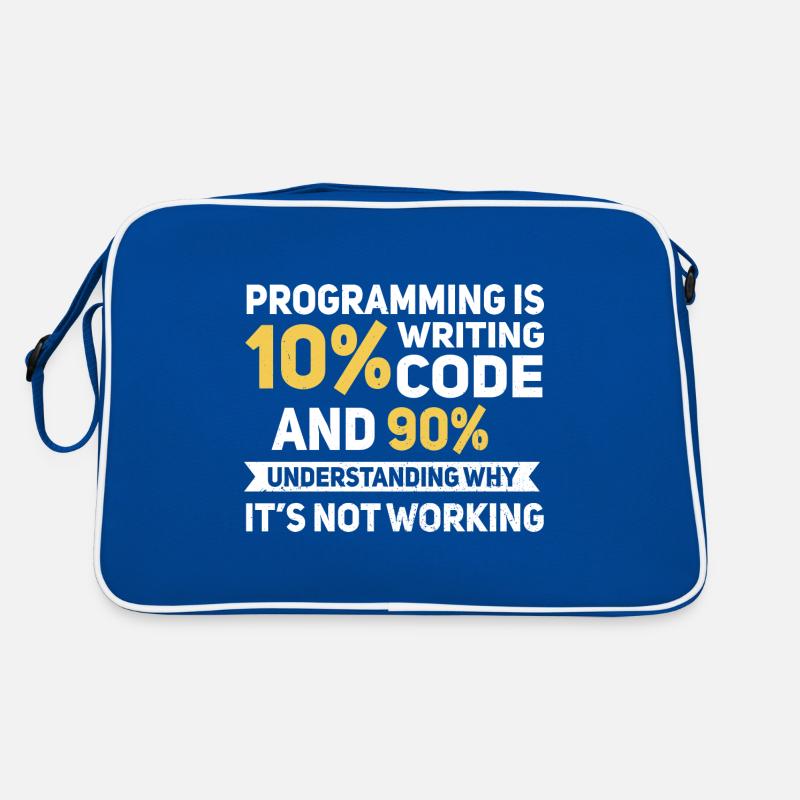 Programming Quota... Programmers & Nerd Retro Bag