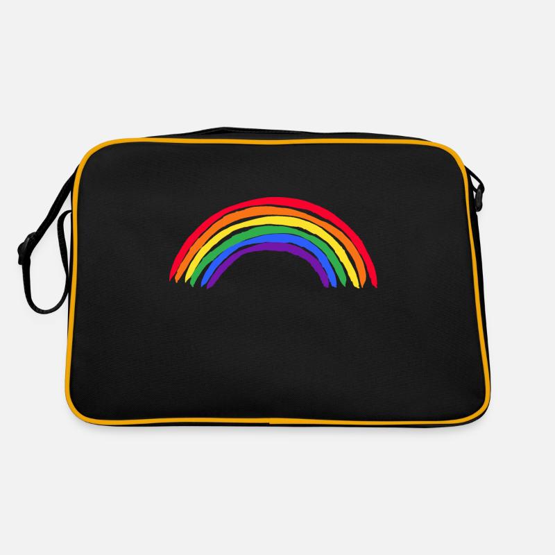 LGBT Amis Pride Droits Sentence Cadeau Sac Retro