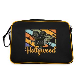 Hollywood Camera Vintage - Sac Retro - noir/or - Dos
