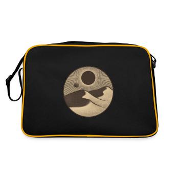 Dunes - Sac Retro - noir/or - Dos