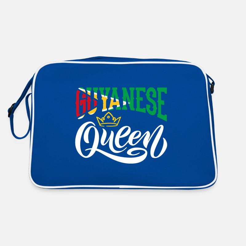 Guyanais Queen Guyana Guyana Drapeau Sac Retro