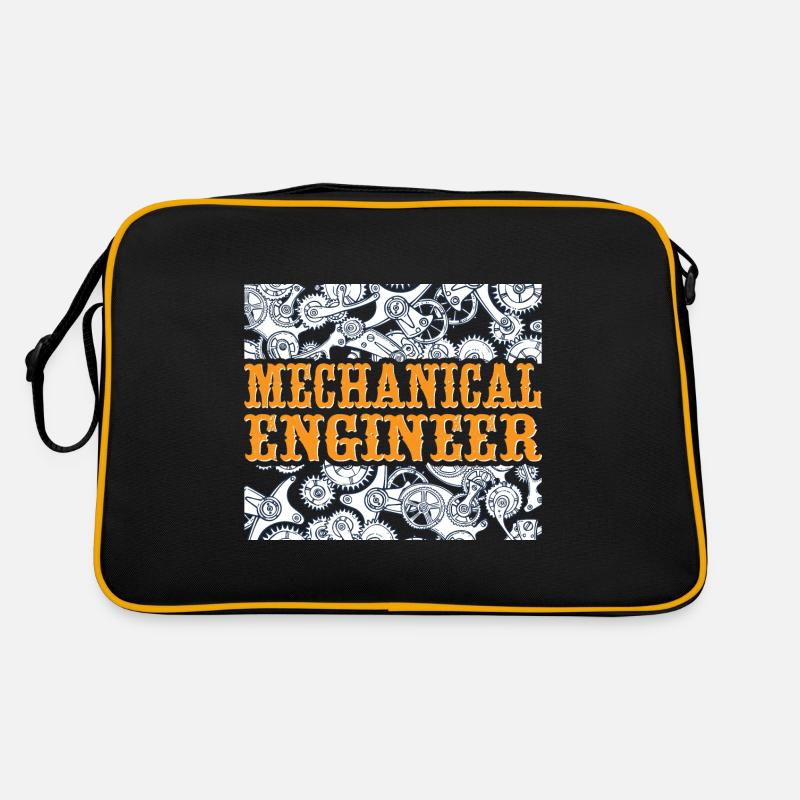 Mechanics Engineer Mechanical Engineering Retro Bag