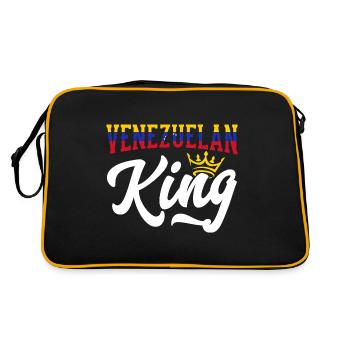 Roi vénézuélien Venezuela Venezuela Vénézuélien - Sac Retro - noir/or - Dos