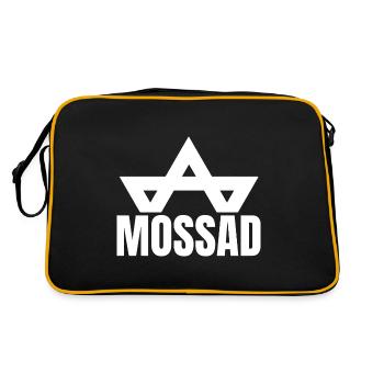 Mossad Israël Renseignement israélien Tel Aviv - Sac Retro - noir/or - Dos