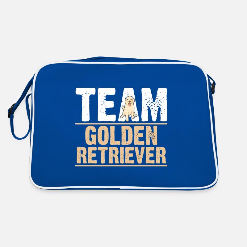 Hund Golden Retriever Retro Tasche