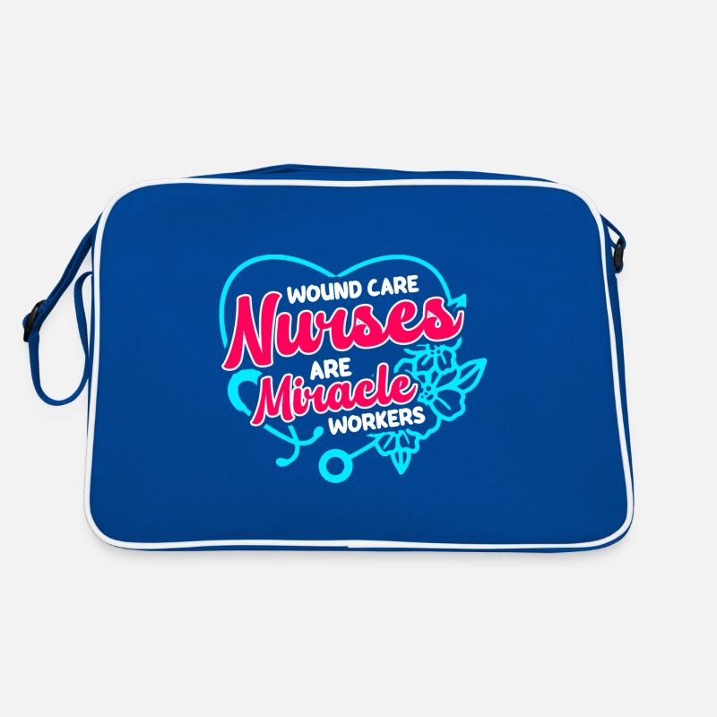 Wound Care Nurses are miracle workers Retro Bag