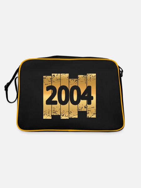 2004 - Sac Retro - noir/or - Dos
