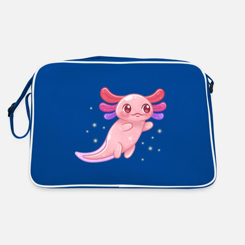 Conception d’anime axolotl pour les amateurs d’axolotl Sac Retro