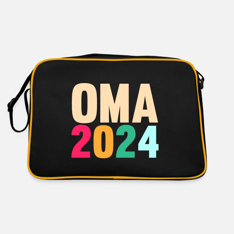 Werdende Oma 2024 Retro Tasche