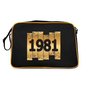 1981 - Retro Bag - black/gold - Back