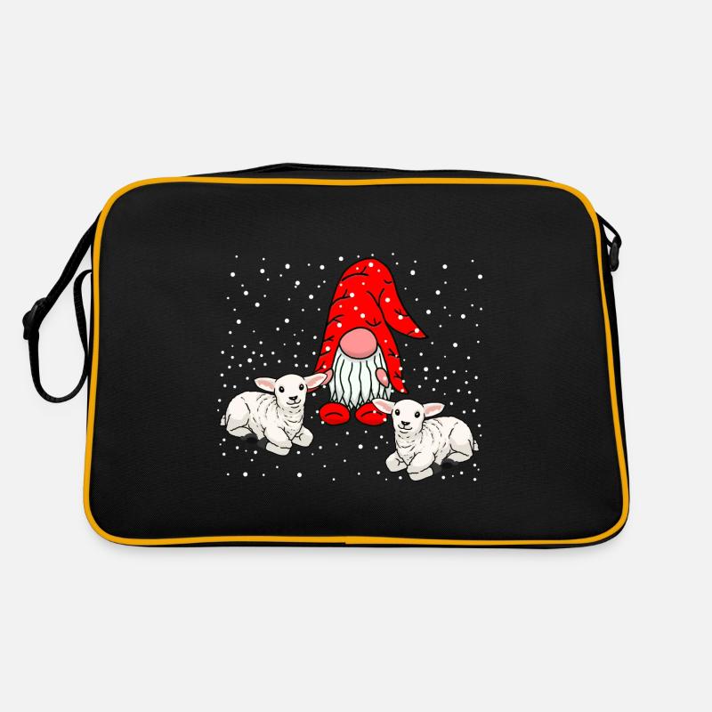 Noël Gnomes Gnomes Conte de fées Nicolas Noël Sac Retro