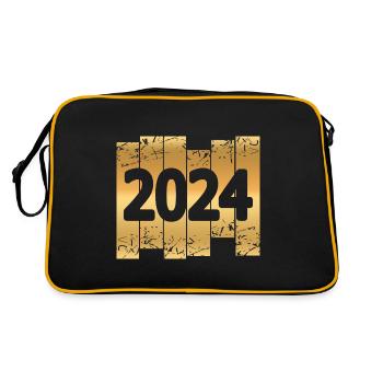 2024 - Sac Retro - noir/or - Dos