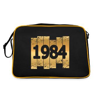 Doré 1984 - Sac Retro - noir/or - Dos
