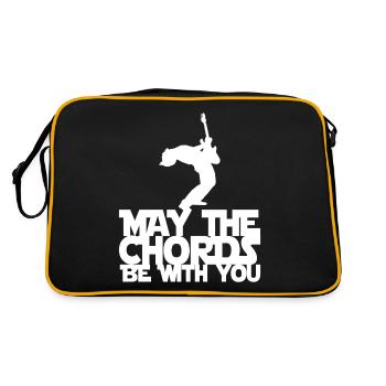 guitarist - Retro Bag - black/gold - Back