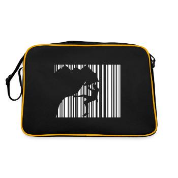 montée - Sac Retro - noir/or - Dos